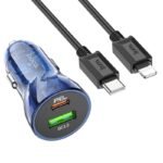 Cargador de Auto Z47 + Cable Iphone