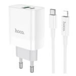 Fuente USB/TipoC + Cable TipoC/Iphone N21