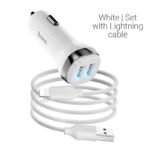 Cargador de Auto Z49 + Cable Iphone