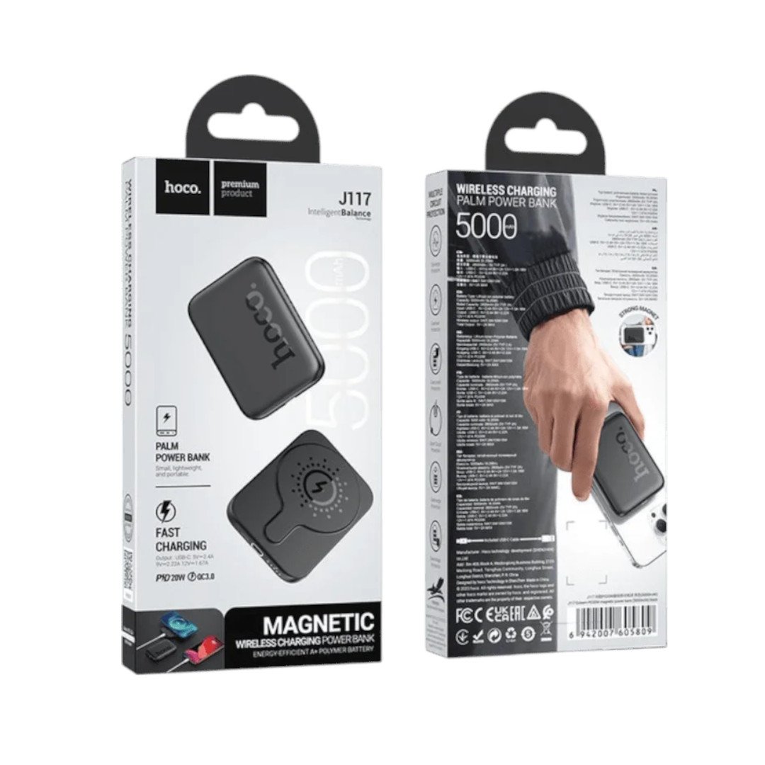 Power Bank Magnético Hoco J117 Pd20w - Imagen 3