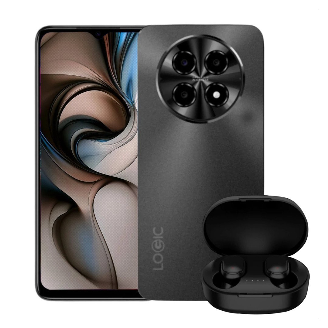Celular Logic L66f 10+4gb Ram 128gb+ Auriculares