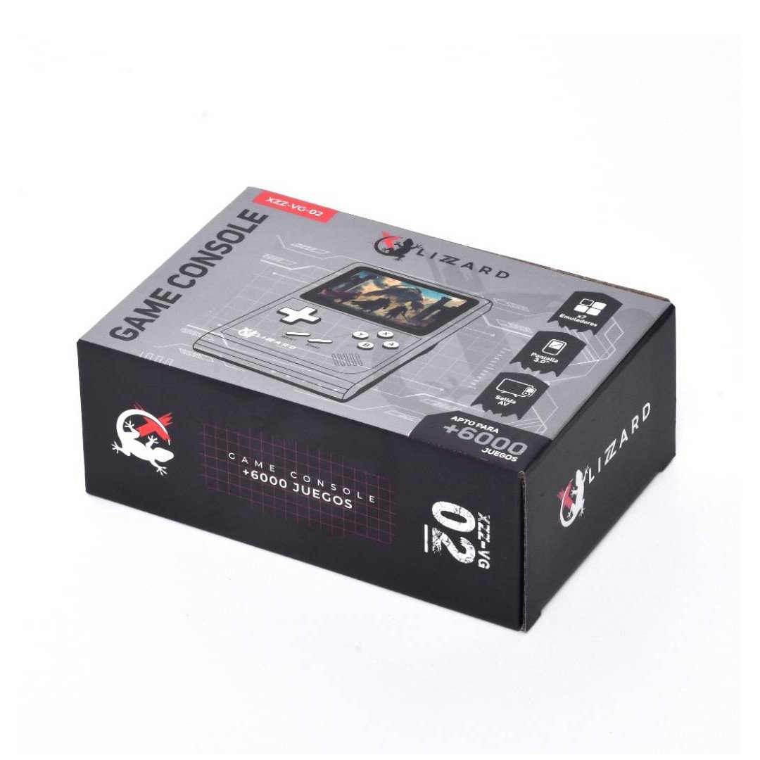 Consola Portátil XZZ-VG-02 Apto para 6000 Juegos Pantalla 3.0" X-Lizzard - Imagen 2