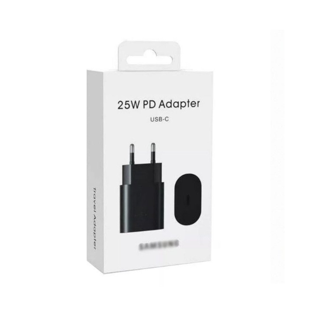 FICHA CARGADOR DE PARED USB C 25W PREMIUM