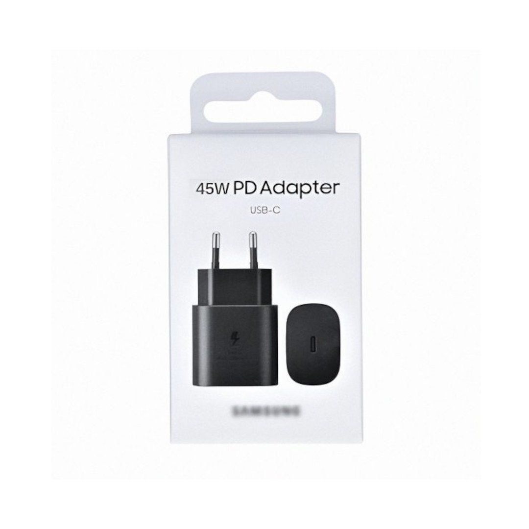 FICHA CARGADOR DE PARED USB C 45W PREMIUM
