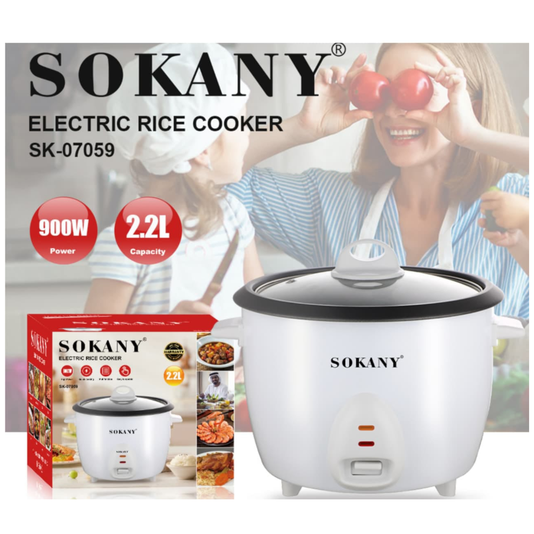 Olla Arrocera Electrica a Presión Sokany 2,2L - Imagen 2