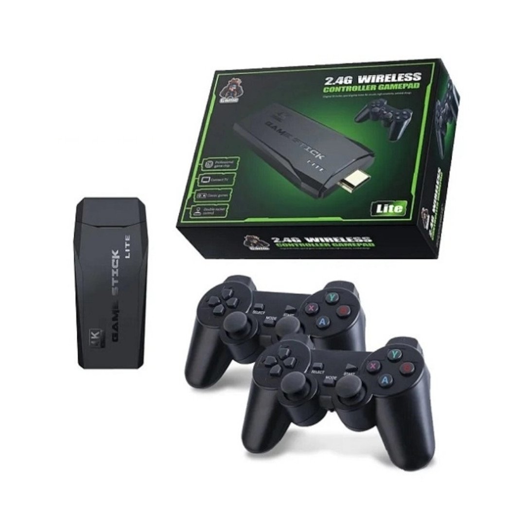 Mini Consola Retro Game Stick Lite 4K Ultra HD