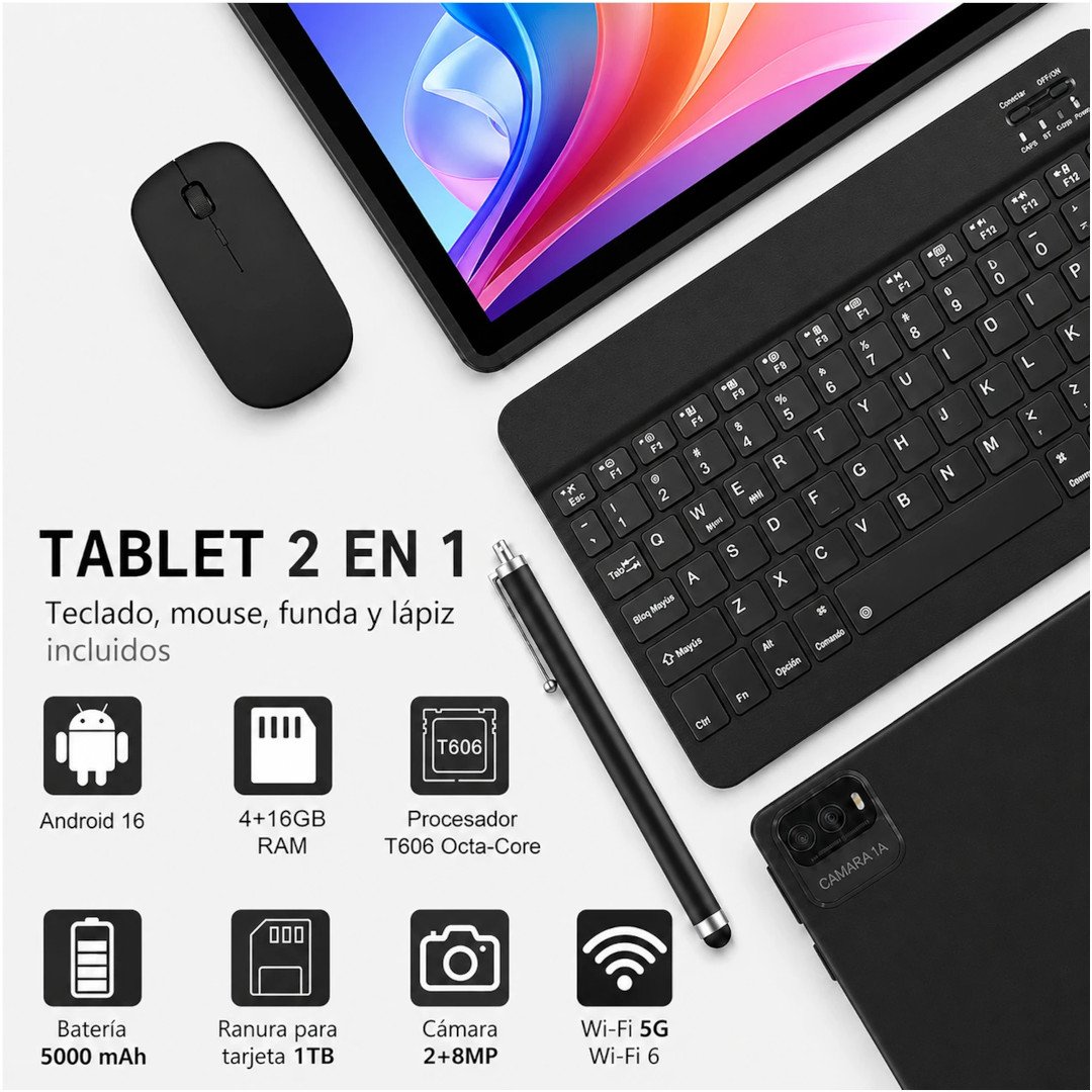 TABLET CP31M 128GB 4+16GB RAM - Imagen 3