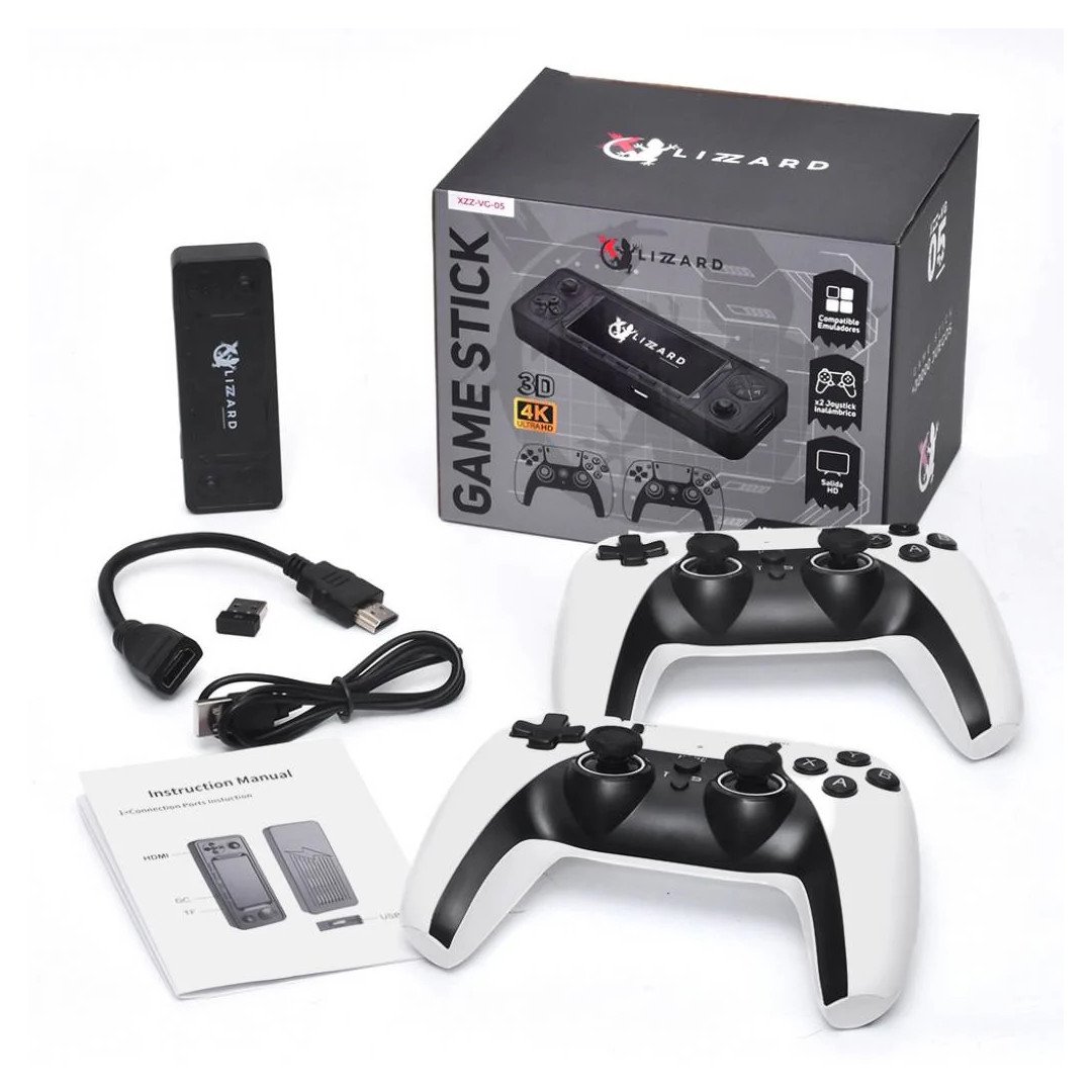 Consola Portátil XZZ-VG-05 Apto para 30000 Juegos X-Lizzard